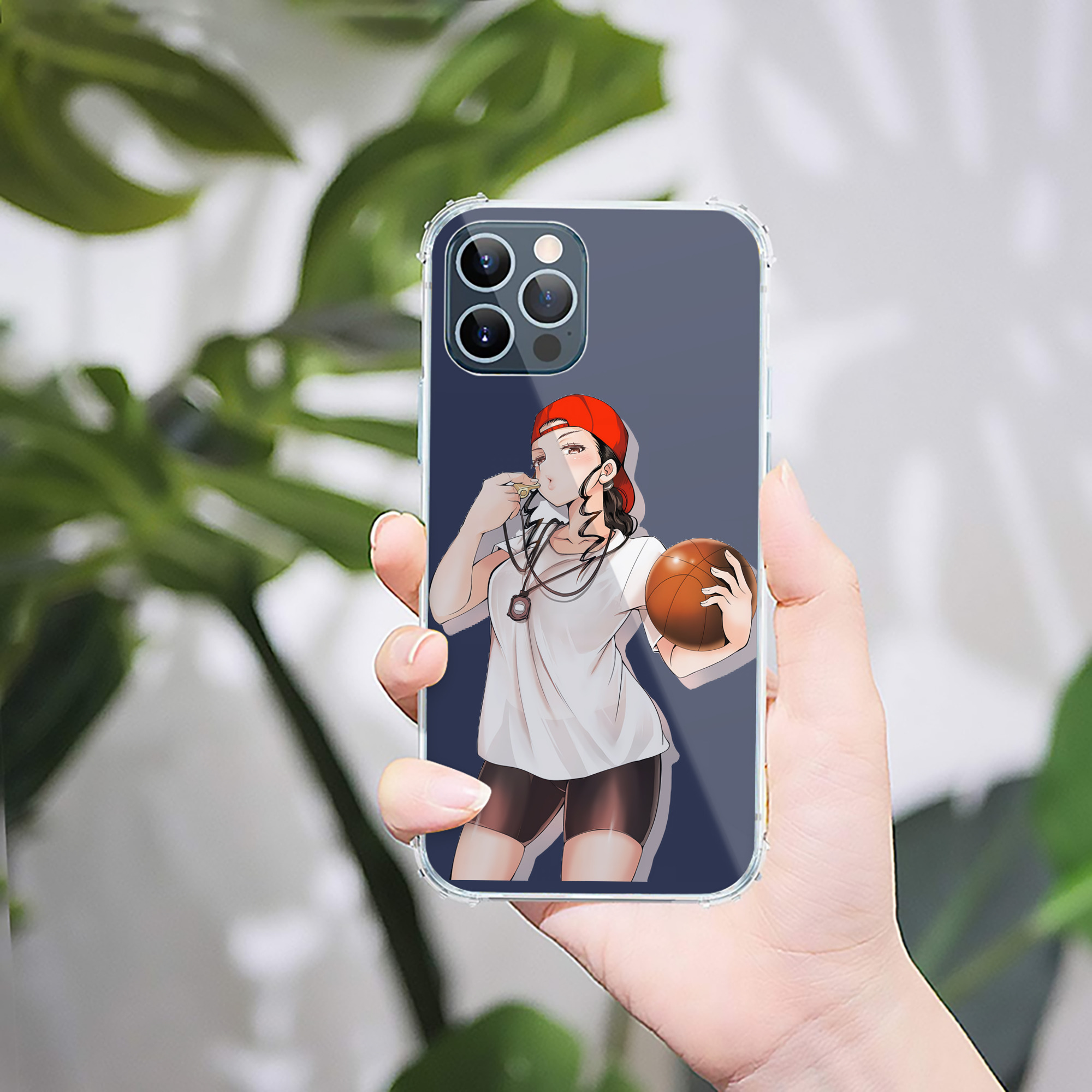 （画像用） SLAM DUNK／スラムダンク 【iPhone 12シリーズ対応】透明スマホケース（クリアソフトケース）